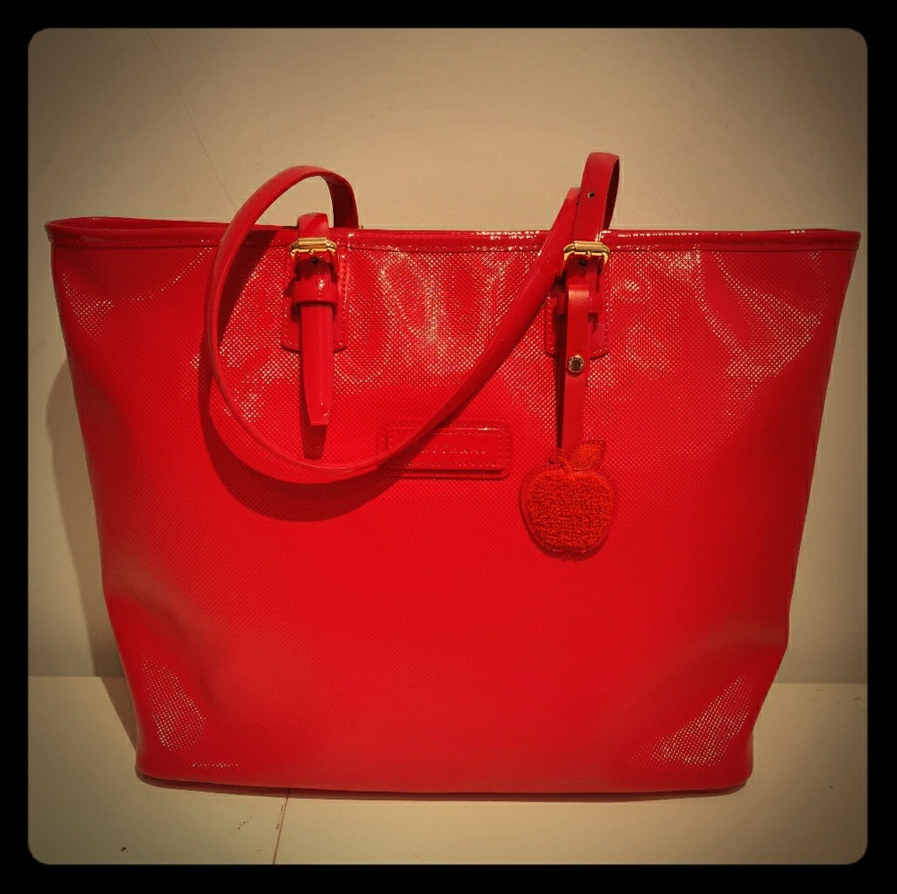 Longchamp bag,  big apple NYC edition